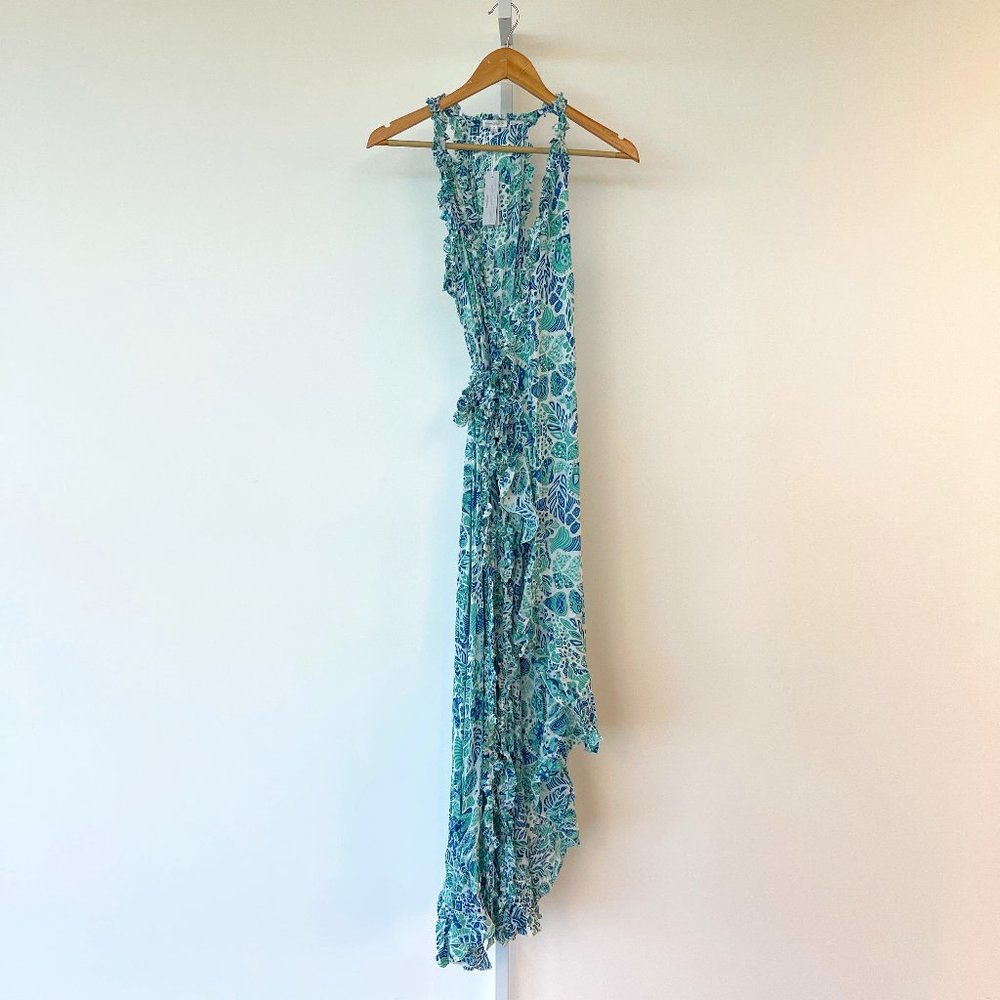 Tamara Printed Wrap-Effect Dress